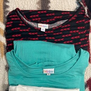 Bundle of 4 Lularoe Irma tops